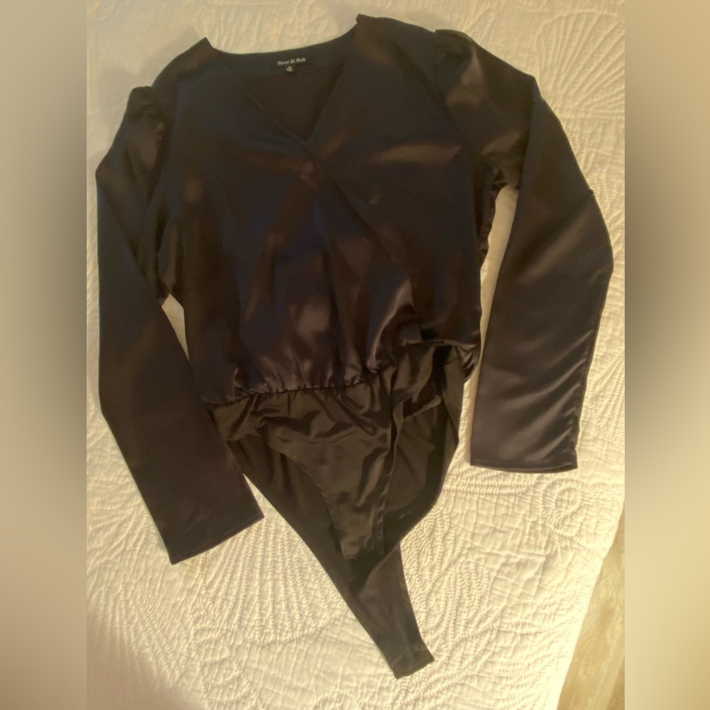 Black bodysuit by Strut and Bolt, size Medium